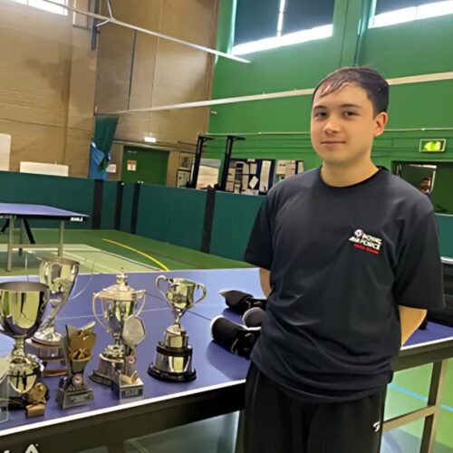 Table Tennis Star Jonny Heslop